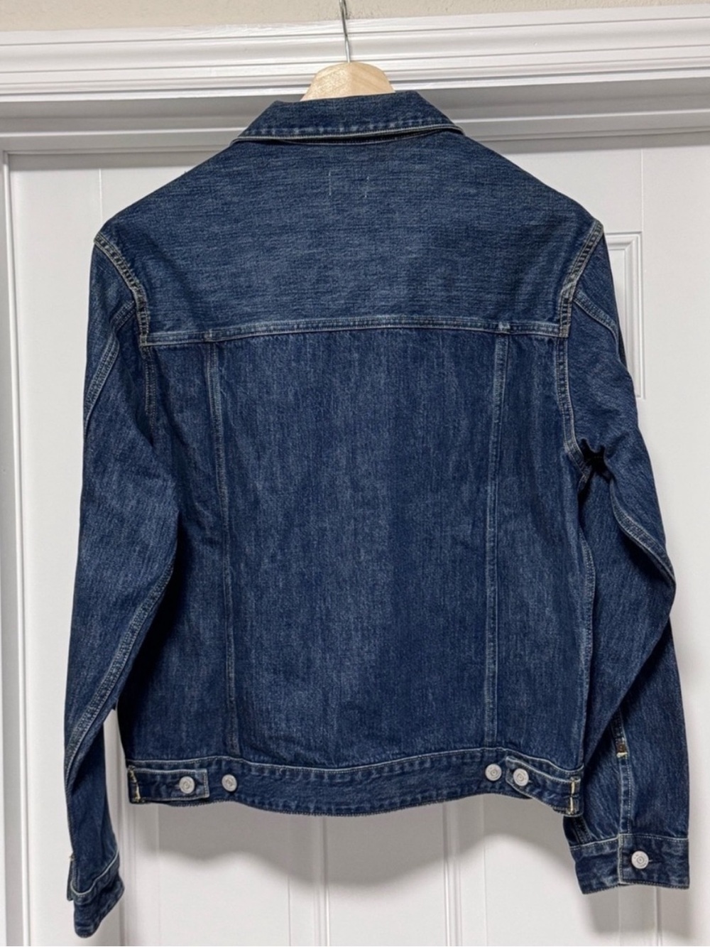 NWT RE/DONE 1 Year Wear Vintage Blue Classic Denim Jacket Mens XL $450 - Picture 7 of 16
